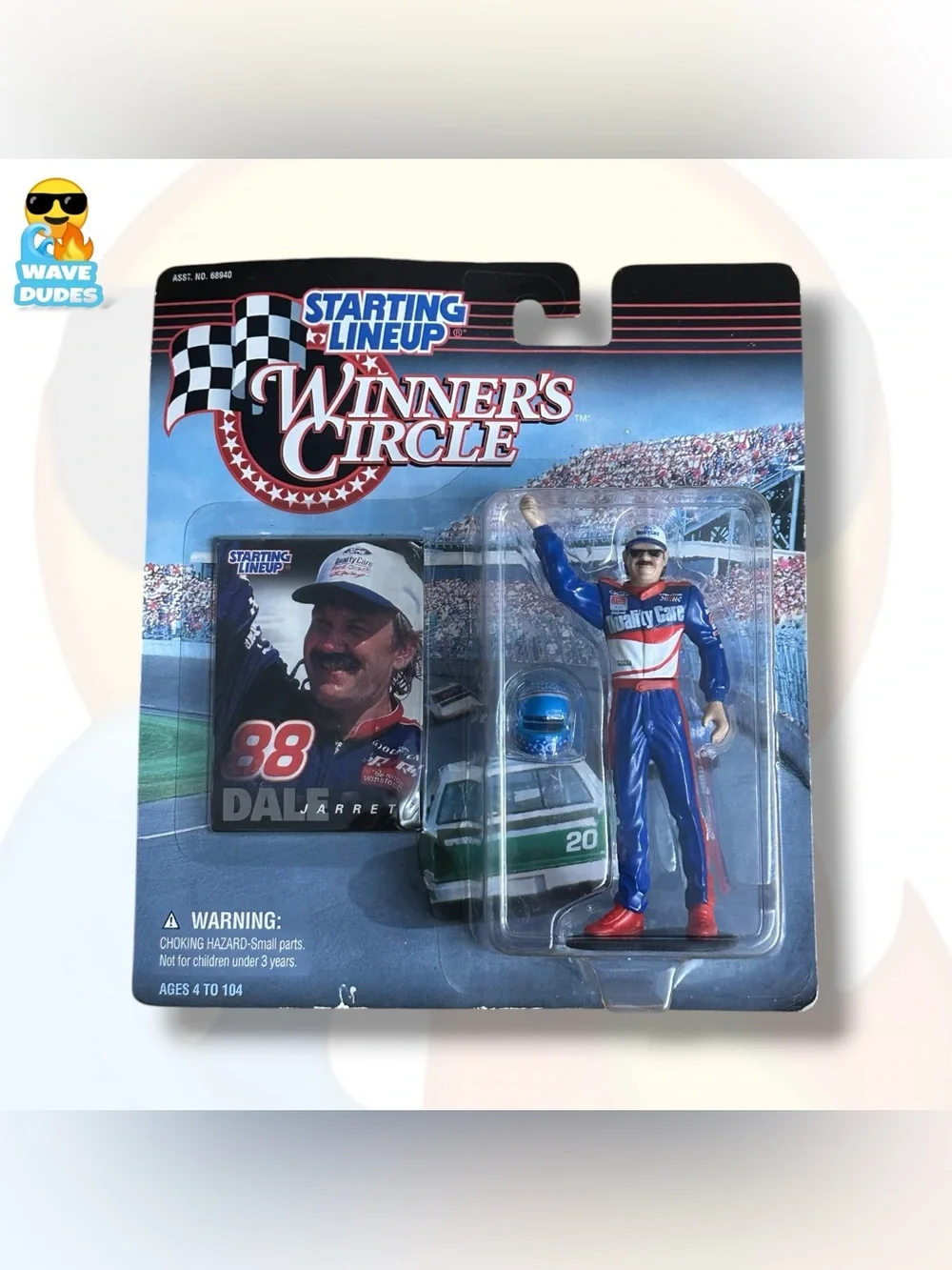 Nascar Dale Jarrett #88 Figure & Plush Bundle